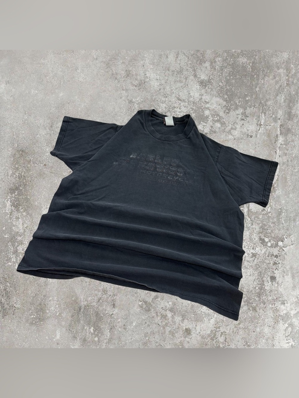 Faded Vintage Harley Davidson Motorcycles Graphic Tee